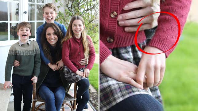 Kate Middleton dice que lo siente y admite que retocó con Photoshop la foto  viral de ella y sus hijos