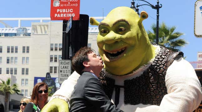 Mike Myers and Shrek