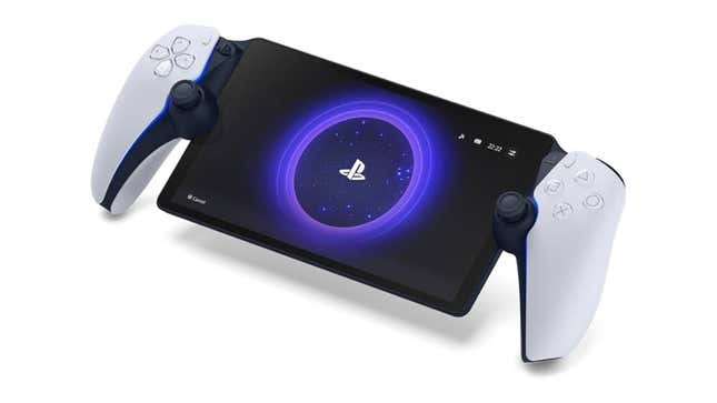 A PlayStation Portal, on a white background.