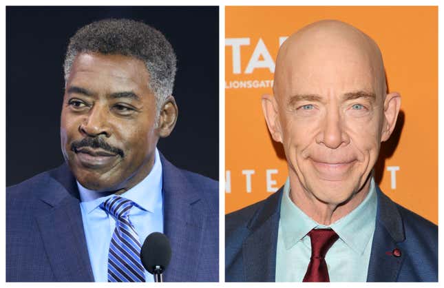 Ernie Hudson (left) and J.K. Simmons (right)