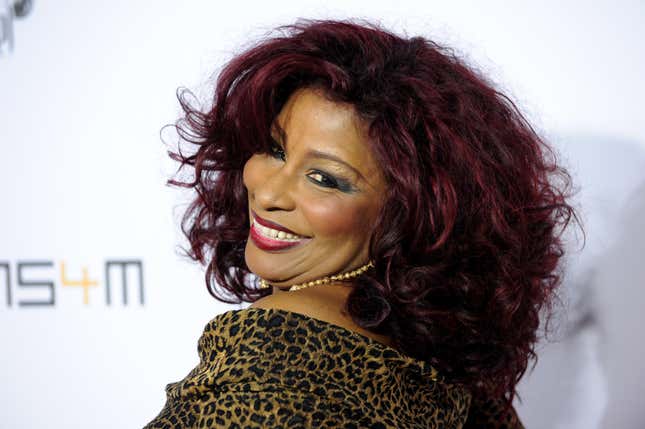 HOLLYWOOD, CA - JANUARY 23: Recording artist Chaka Khan attends the will.i.am hosted third annual TRANS4M concert benefitting the i.am.angel Foundation at Avalon on January 23, 2014 in Hollywood, California.
