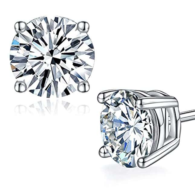 Image for article titled Extraordinary Elegance with Affordable Luxury: Take 69% Off These Lab Created Diamond Earrings