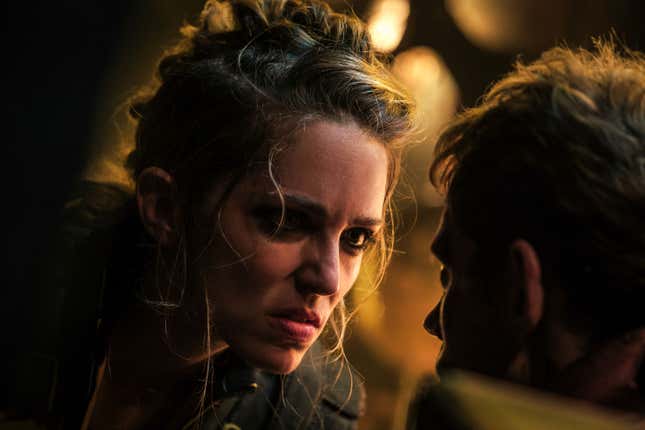 Image for article titled A Buff Bill Skarsgård Seeks Wacky Post-Apocalyptic Revenge in Boy Kills World