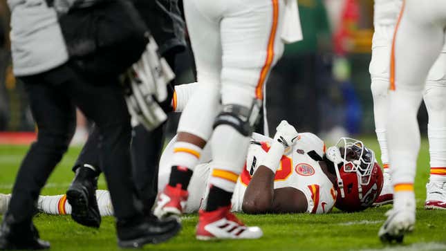 Image for article titled SB LVIII even too expensive for the rich; A Swifties guide to the game; Poor Mama Kelce; What's Brock Purdy have to do with Lee Harvey Oswald?