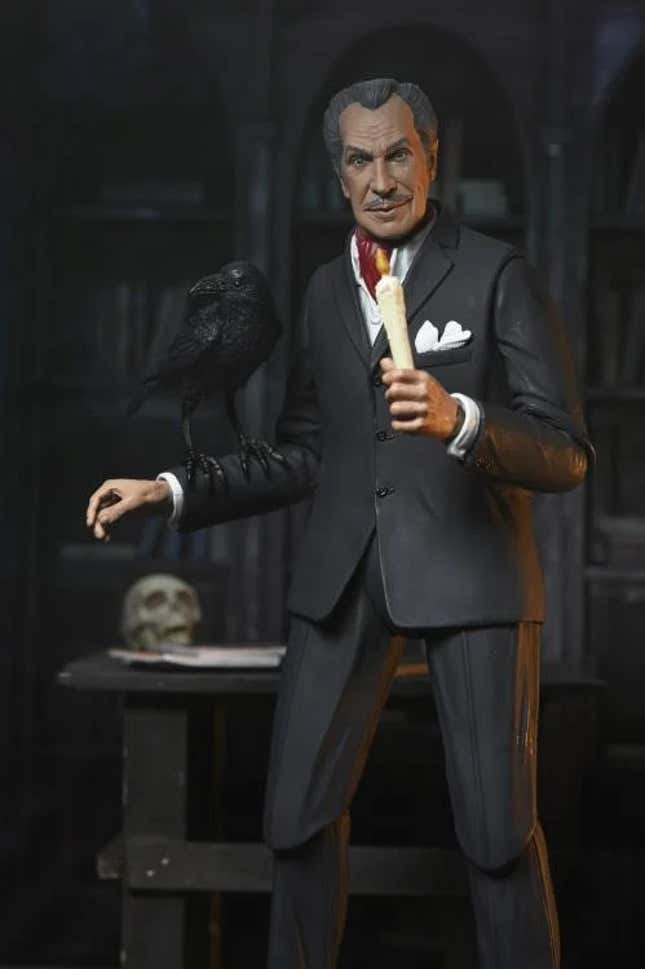 Image for article titled This Vincent Price Figure Comes With a Tiny Cookbook and True Fans Know Why