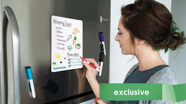 Cinch 16x11&quot; Magnetic Whiteboard | $13 | Amazon | Promo Code 20KINJABOARD 