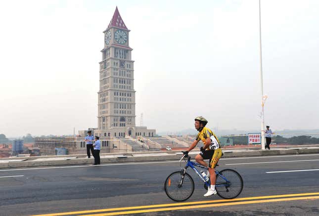 Ganzhou’s Harmony Clock Tower is the biggest mechanical clock tower in the world.