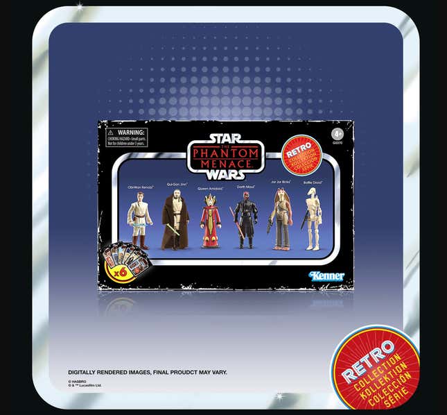 Image for article titled Star Wars: The Phantom Menace Gets More Love With Toys and Collectibles