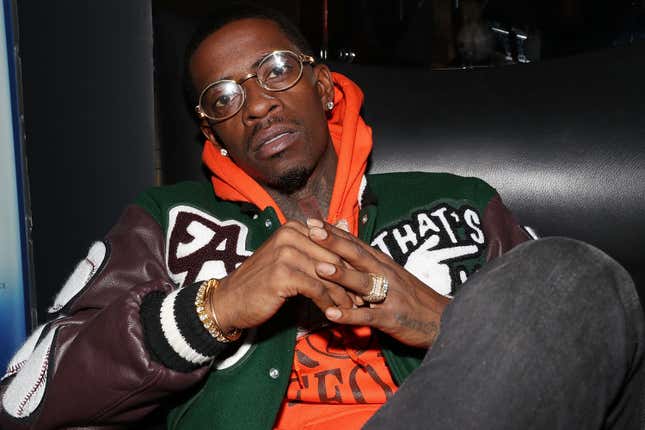 Rich Homie Quan besucht seine Album-Listening-Party im 40/40 Club am 9. März 2018 in New York City.