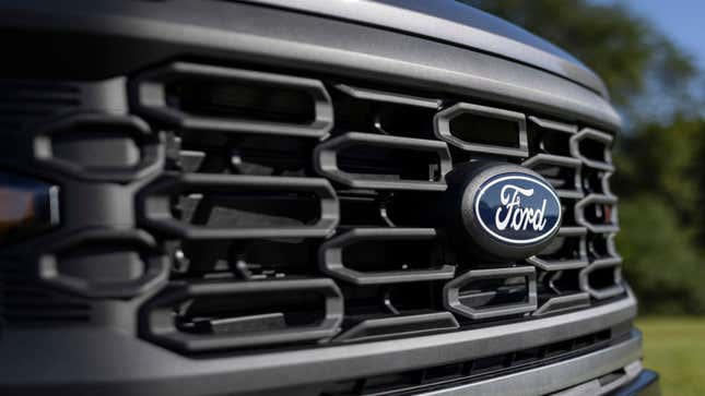 Ford Quietly Unveils New Logo On 2024 F-150