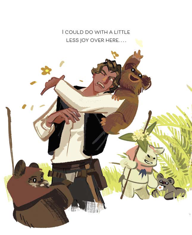 Image for article titled Just Look Inside This Gorgeous Star Wars Picture Book