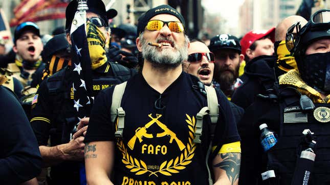 The Proud Boys Targeted Me, and Then White 'Leftist' Dudes Accused Me of Making It Up