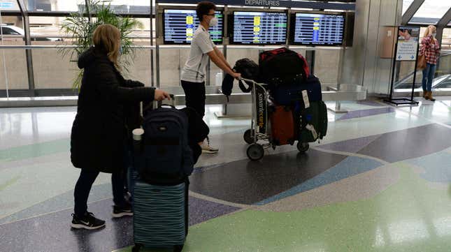 Passagers à l’aéroport international de Fort Lauderdale-Hollywood