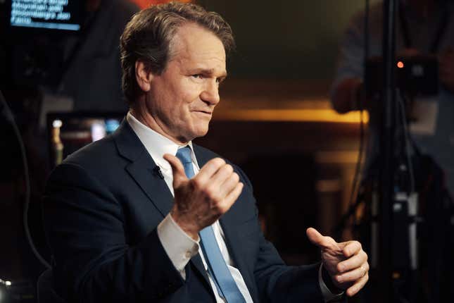 Bank of America CEO Brian Moynihan.