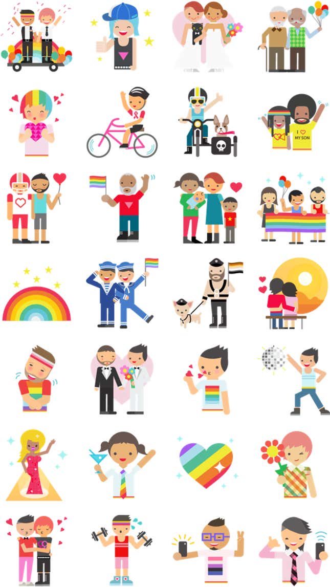 Image for article titled Indonesia is banning gay emoji to protect the nation’s children