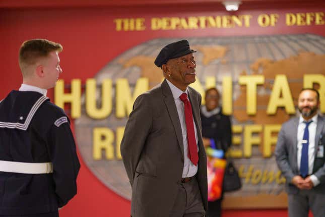 Image for article titled Exclusive New Trailer: Watch Morgan Freeman Give &#39;The Original Black Panthers&#39; Their Flowers