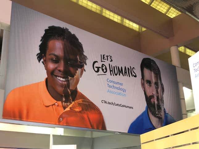 Image for article titled All of the amazingly terrible slogans of CES 2018