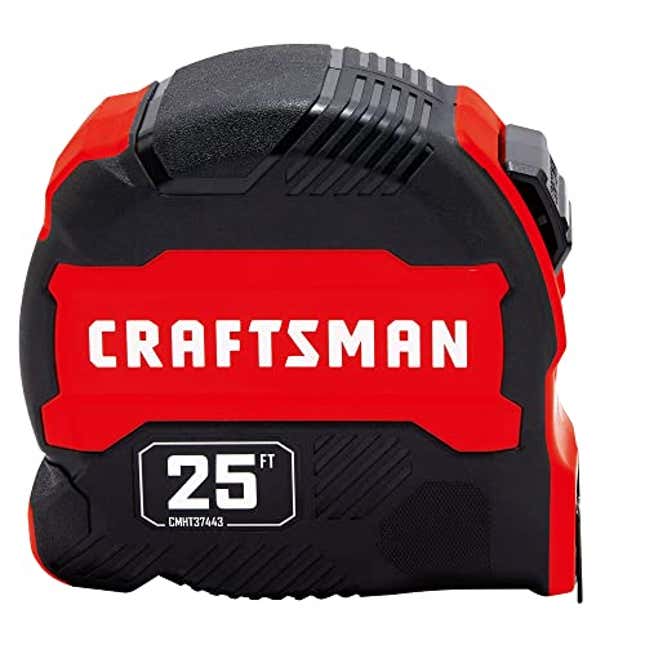 Image for article titled CRAFTSMAN 25-Ft Tape Measure with Fraction Marketing, Now 29% Off