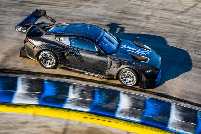 A Bunch of Mustang GT3 Race Car Photos from Testing at Sebring