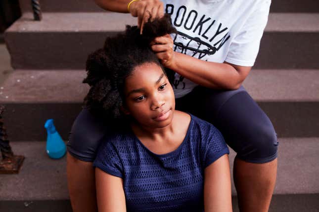 Image for article titled Is Blue Magic Hair Grease Really That Ish, or Does it Need to Disappear? Black Internet Has Thoughts