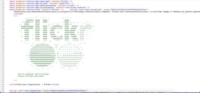 Image for article titled The Top 10 Secret&#39;s Hidden in Site&#39;s Source Code