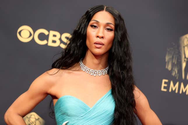 LOS ANGELES, CALIFORNIA - SEPTEMBER 19: Michaela Jaé Rodriguez attends the 73rd Primetime Emmy Awards at L.A. LIVE on September 19, 2021 in Los Angeles, California. (Photo by Rich Fury/Getty Images)