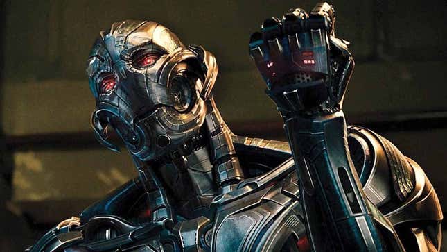 Ultron raising his fist