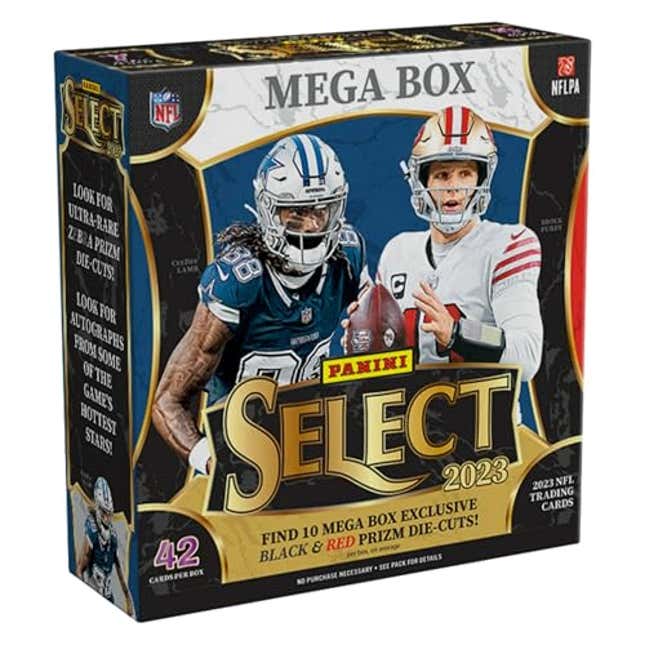 Image for article titled 2023 Panini Select Football Trading Cards Mega Box, Now 11% Off