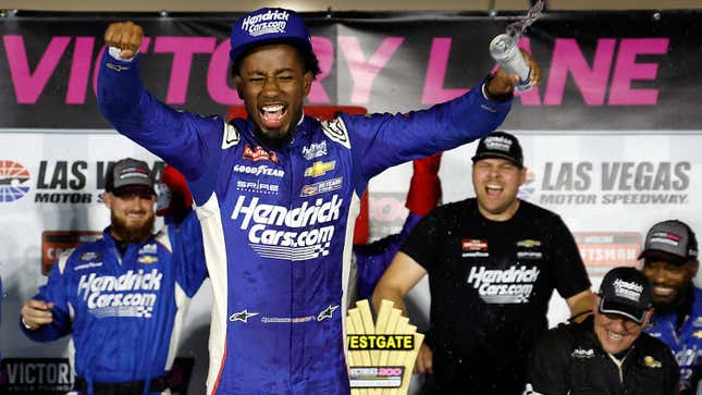 Image for article titled Rajah Caruth’s historic NASCAR win is a feel-good story we should all celebrate