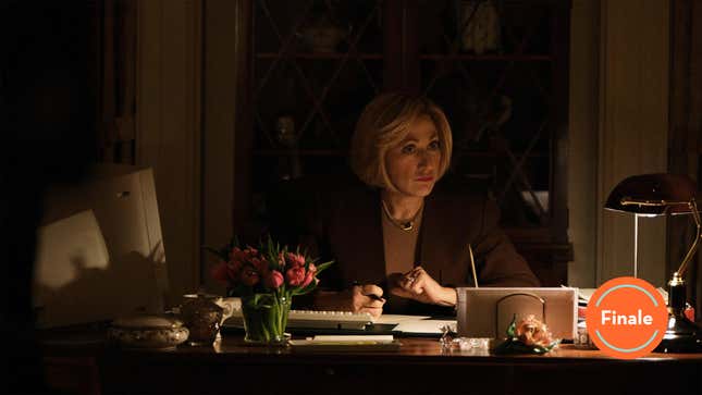 Edie Falco as Hillary Clinton in Impeachment: American Crime Story