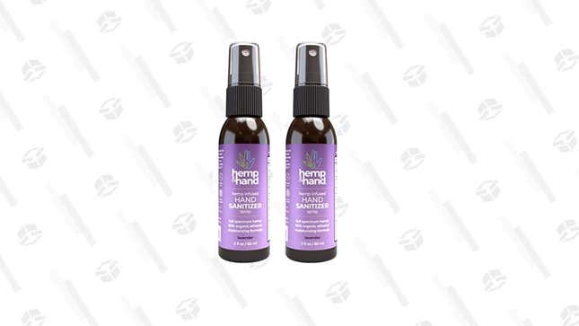 Hemp &amp; Hand Sanitizer Spray 2-Pack | $15 | Amazon