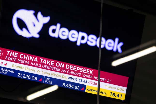 Image for article titled The DeepSeek sell-off highlights a risk to Big Tech&#39;s earnings support