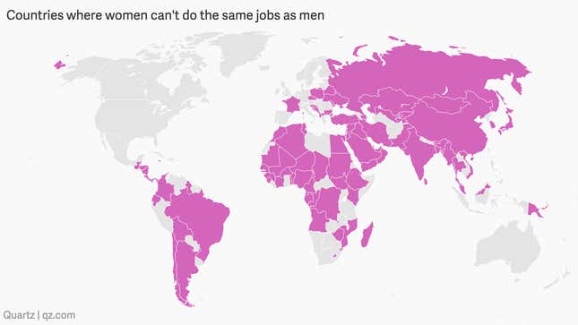 The Sexist Laws That Make Work Harder For Women In Almost Every Country