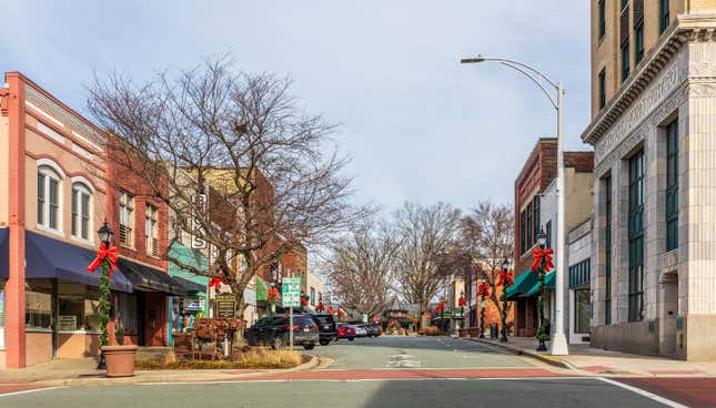 Calle principal, Burlington.