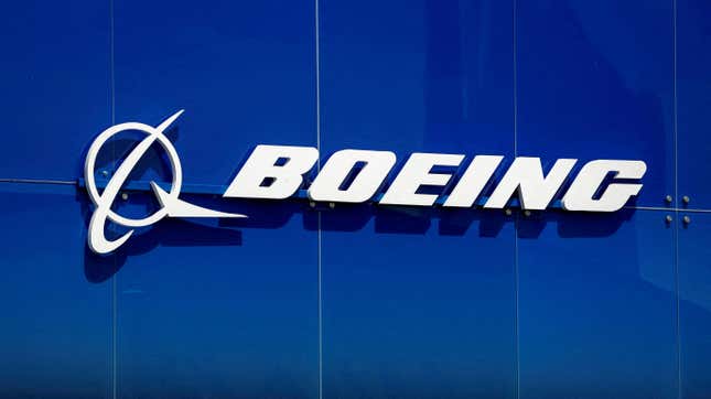 The Boeing logo