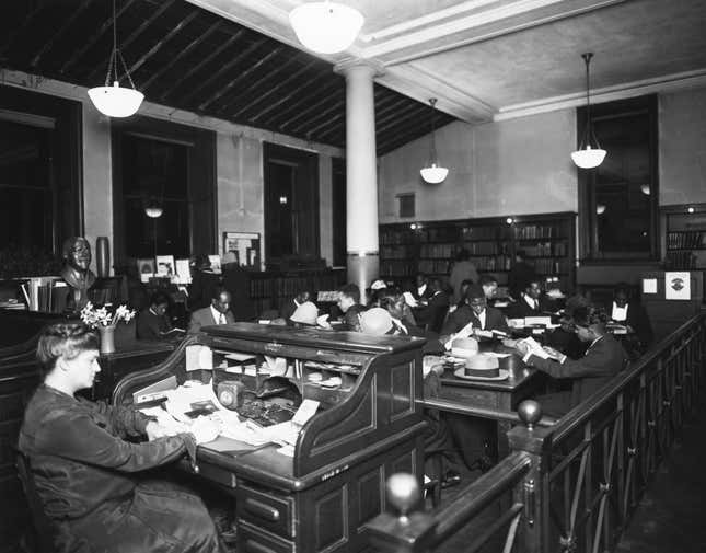 Inside New York Public Library’s 135th Street Branch