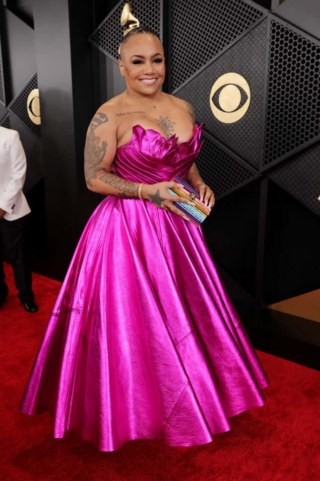 Image for article titled 2024 Grammys: Black Stars’ Best Red Carpet Looks