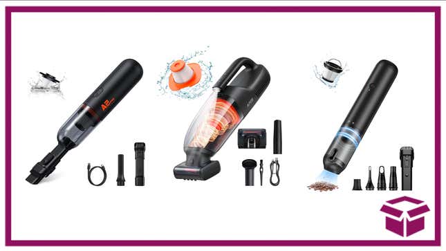 Snag a sweet handheld vacuum cleaner, all for under $50, during this Baseus sale. 