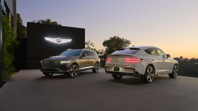 Image for article titled 2025 Genesis GV80 SUV Goes Fastback With The New GV80 Coupe