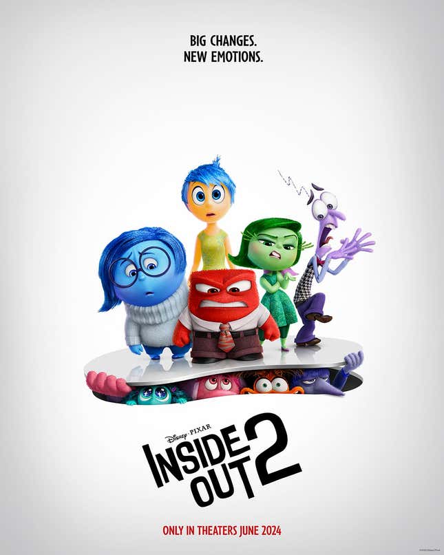 Image for article titled Inside Out 2 Prepares for the Wild World of Teenage Emotions
