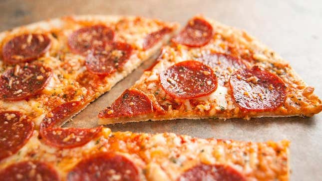 Pepperoni Pizza, Thin & Crispy