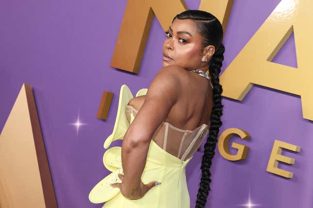 Taraji P. Henson at the 55th NAACP Image Awards held at The Shrine Auditorium on March 16, 2024 in Los Angeles, California.