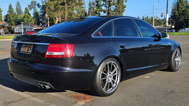 2008 Audi S6 V10 rear