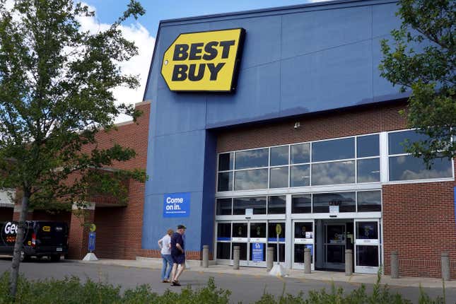 A Best Buy in Chicago, Illinois.