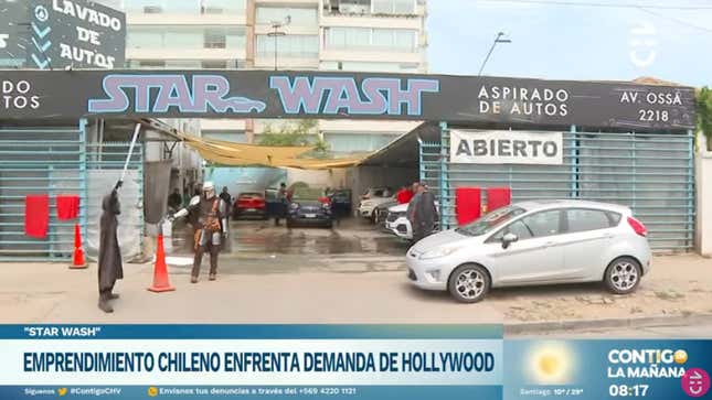 Image for article titled Lucasfilm Is Suing A Star Wars-Themed Car Wash In Chile