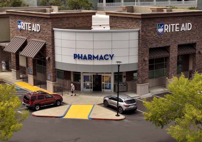 A customer leaves a Rite Aid store on June 20, 2024 in San Rafael, California.