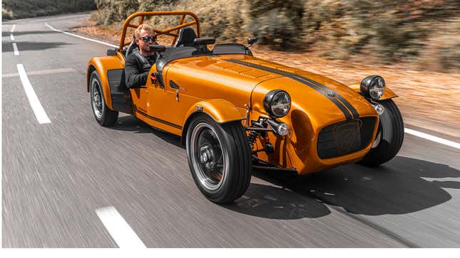 Image for article titled Caterham&#39;s New Seven 170 Weighs Under A Thousand Pounds