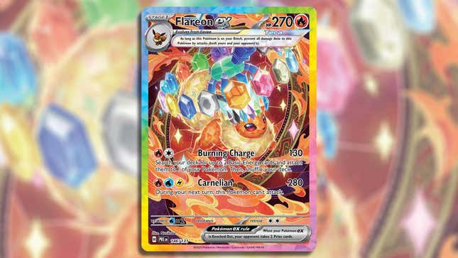 Image for article titled Pokémon&#39;s New Prismatic Evolutions Cards Are Selling For Crazy Money