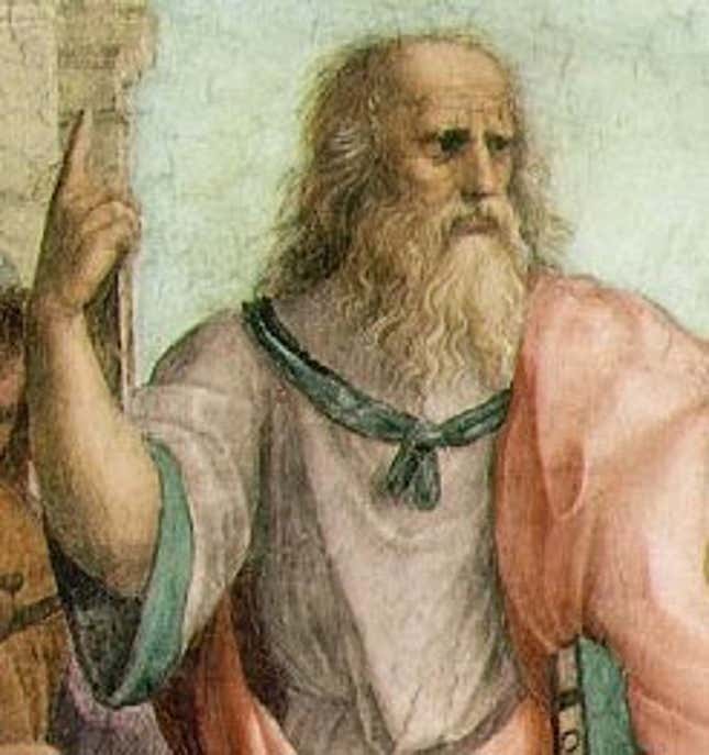 Plato, as imaged in Raphael's ''The School of Athens.'