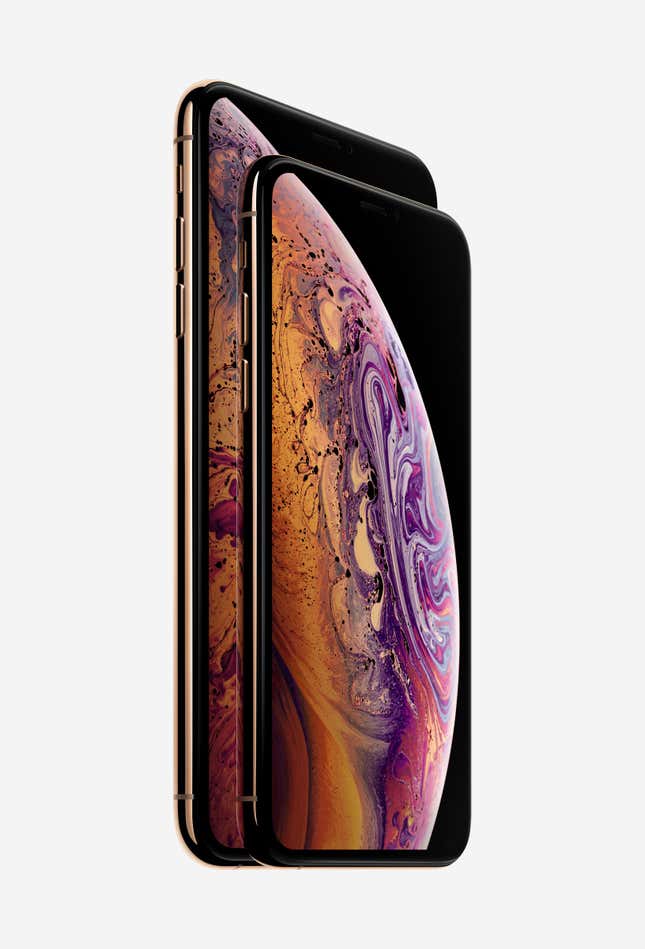 The XS and XS Max.